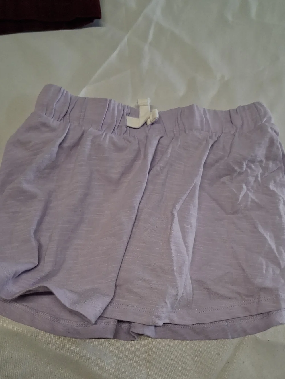 Carter's Girls 5T Skirt/skort Trio in Maroon, Light Blue, and Lavender